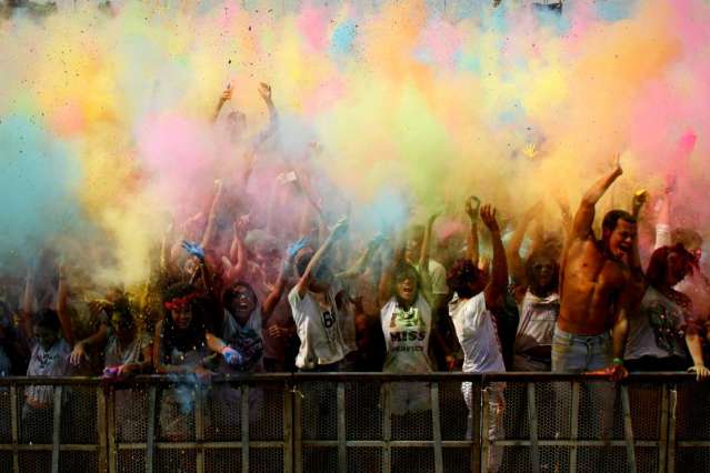 De volta a Campo Grande, festa das cores &quot;Happy Holi&quot; ser&aacute; dia 15 de mar&ccedil;o 