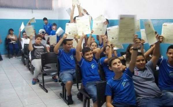 Alunos de escola estadual j&aacute; se preparam para Olimp&iacute;ada Brasileira de Matem&aacute;tica