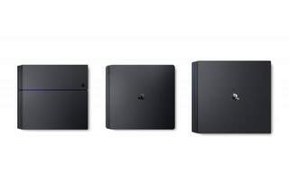 PlayStation 4 tradicional, Slim e Pro.