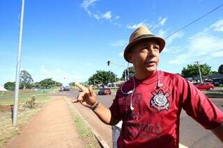 Edson Viturino dos Santos, de 58 anos, mora na região há mais de 50 anos. (Foto: André Bittar)