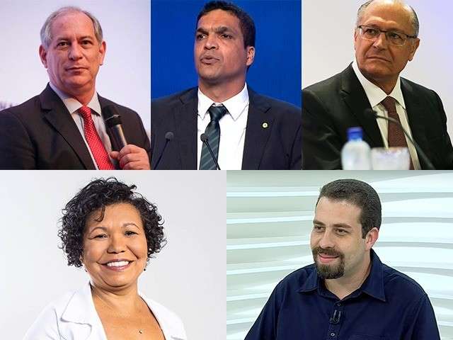 Cinco candidaturas a presidente foram registradas no TSE