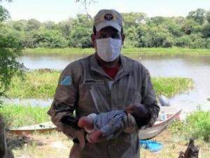 Bombeiros orientam por telefone parto de criança no Pantanal de MS