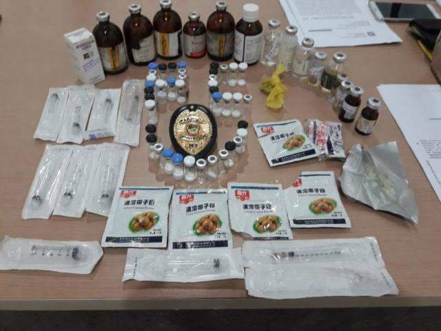 Jovem de 23 anos &eacute; preso por tr&aacute;fico de anabolizantes no interior 