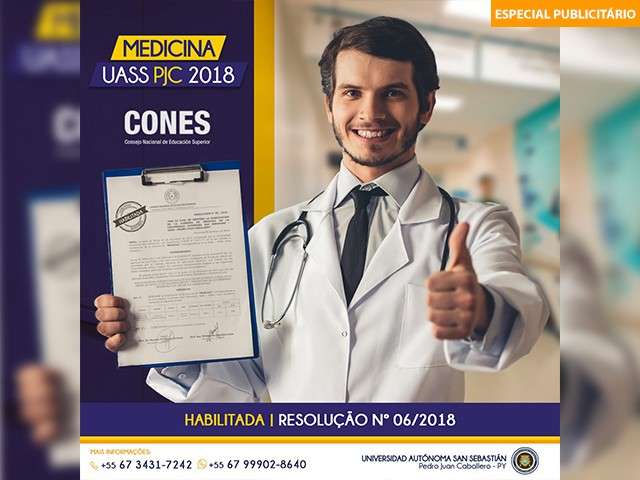 Curso de Medicina da UASS em Pedro Juan Caballero, recebe certifica&ccedil;&atilde;o do CONES
