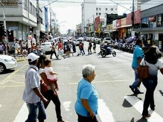 Cruzamento das ruas Barão do Rio Branco com a 14 de Julho (Foto: Saul Schramm)