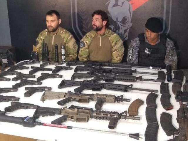 Guarda municipal seria respons&aacute;vel por transporte de arsenal, diz pol&iacute;cia