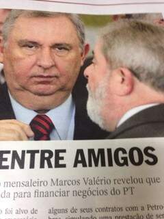 Bumlai e o ex-presidente Lula: amigos e pagamento por chantagem, segundo a Veja (Foto: Reprodução)