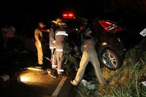Campo-grandense morre em acidente entre dois carros em Londrina 