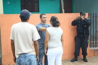 Para defender irmã, Paulo desferiu um golpe fatal no peito de Fernando (Foto: Marcos Ermínio)