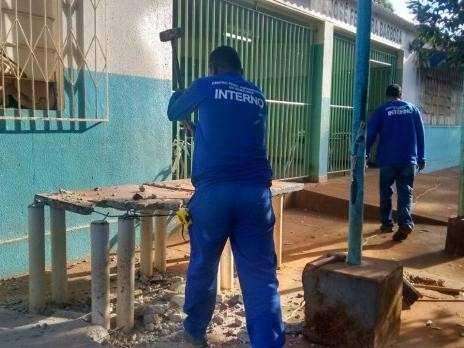 Detentos do semiaberto s&atilde;o contratados para dar manuten&ccedil;&atilde;o em espa&ccedil;os p&uacute;blicos