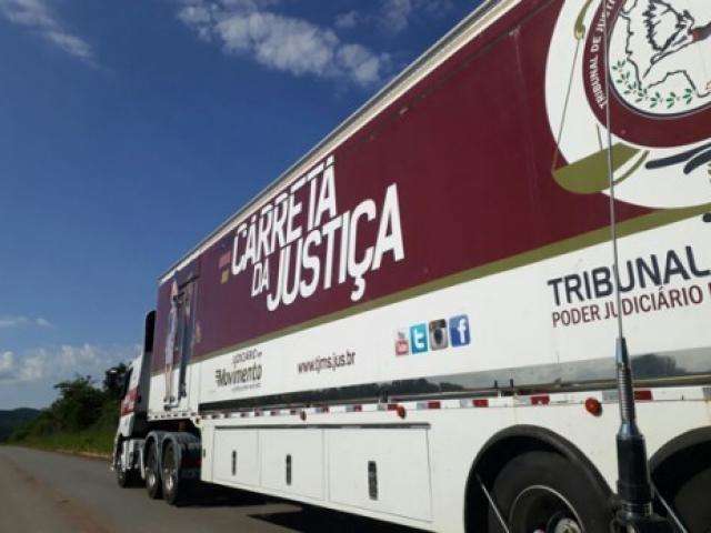 Carreta da Justi&ccedil;a fica em Corguinho at&eacute; sexta-feira 