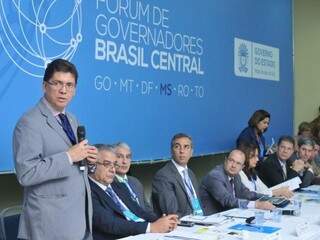 Fórum de Governadores Brasil Central começou nesta quinta-feira (Foto: Alcides Neto)