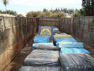  PRF apreende cinco toneladas de maconha avaliadas em R$ 5 milh&otilde;es