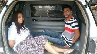 Mãe e filho foram presos em flagrante no interior de SP (Foto: Divulgação)