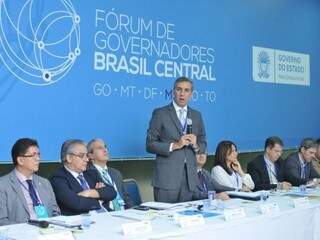 Fórum de Governadores Brasil Central começou nesta quinta-feira e acontece até sexta-feira (Foto: Alcides Neto)