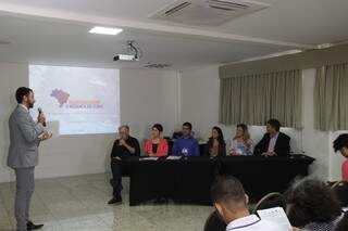 Projeto sobre mudanças climáticas em MS foi apresentado na manhã desta quarta-feira (30). (Foto: Imasul/ Divulgação)