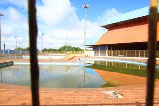 Uma das obras é para reativação da piscina do  Parque Jacques da Luz