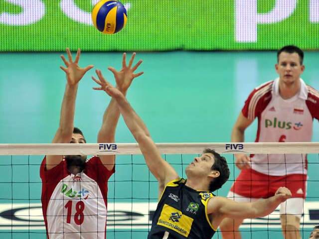  Sele&ccedil;&atilde;o brasileira derrota Pol&ocirc;nia por 3 a 1 pela Liga Mundial de v&ocirc;lei