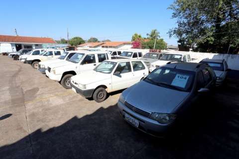 Leilão do governo do Estado tem 123 lotes de veículos; lances a partir de R$150