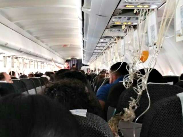 Avi&atilde;o que seguia para Campo Grande sofre despressuriza&ccedil;&atilde;o e volta a SP