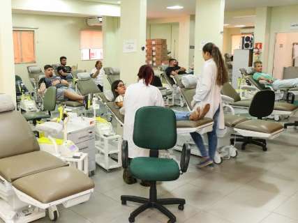 Com risco de baixa no estoque, Hemosul convoca para doação antes de folga