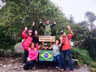 Grupo adotou o nome de &quot;Mochileiros do Pantanal&quot;. (Foto: Arquivo Pessoal)