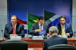 Governo do Paraguai anunciou investimento de U$ 1,5 milhão, para ampliar negócios com MS. (Foto: Fernando Antunes)