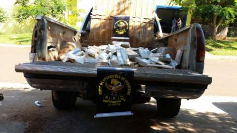 DOF apreende mais de 300 kg de maconha que eram transportados em veículo