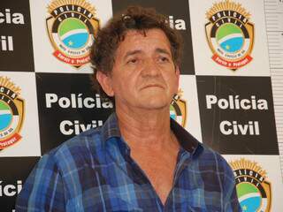 Luiz Carlos Kailer Costa, suspeito de matar o padrasto a facdas. (Foto Minamar Junior)