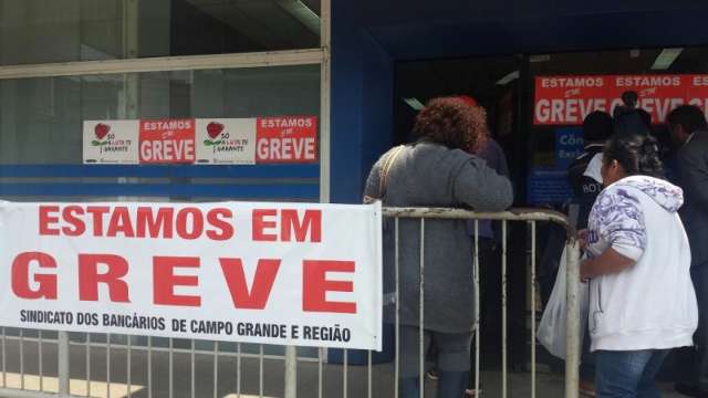 Greve dos banc&aacute;rios chega ao 19&ordm; dia com 144 ag&ecirc;ncias sem atendimento