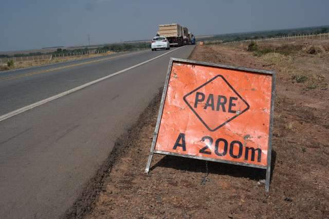 CCR alerta para pontos de &lsquo;pare e siga&rsquo; na BR-163 neste fim de semana