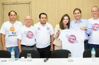 A Câmara Municipal e o CRO são algumas das entidades engajadas na campanha contra a dengue (Foto: Luciano Muta)