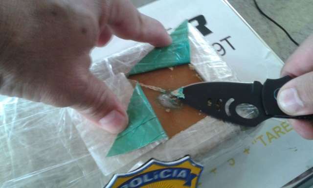 Adolescente &eacute; apreendida com coca&iacute;na amarrada ao corpo na BR-163