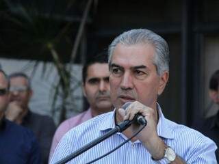 Governador do Estado, Reinaldo Azambuja, PSDB.
 (Foto: Marcos Ermínio/Arquivo).