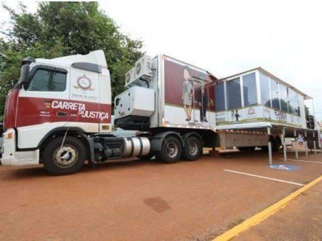 Carreta da Justi&ccedil;a leva atendimentos a Figueir&atilde;o a partir de amanh&atilde;