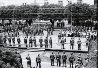 Quartel da 9ª Região Milita), na Afonso Pena, em 1971