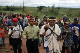 Conselho que representa índios sul-mato-grossenses criticam presença de membros da CPI (Foto: Divulgação/Cimi)