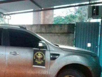 DOF recupera em estrada de MS caminhonete roubada no Paran&aacute;