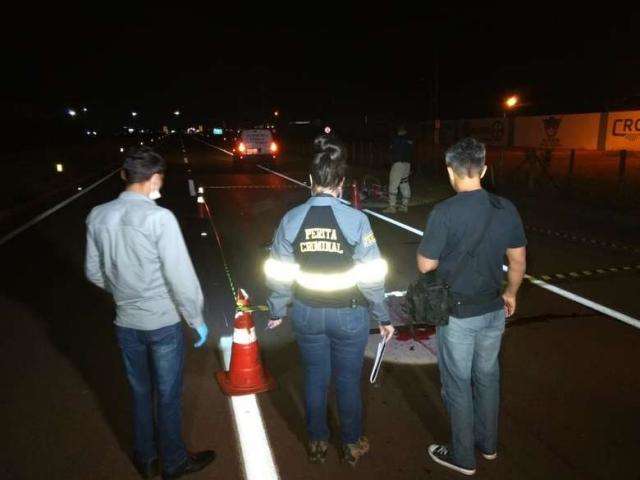 Condutor foge depois de atropelar e matar ciclista de 73 anos na BR-163