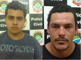 Mentores do assalto,de 37 e 39 anos, contrataram um ladrão de 29 anos e um quarto indivíduo para executarem o crime (Foto: Polícia Civil/Divulgação)