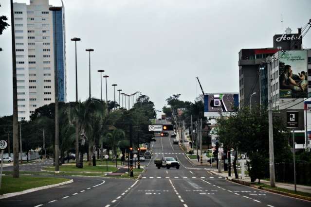 S&aacute;bado amanhece com tempo nublado e frio na Capital 