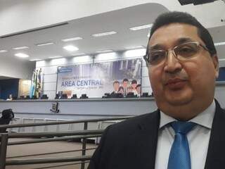 O secretário Valério Azambuja anunciou intensificação das ações nesta manhã. (Foto: Fernando Palheta)