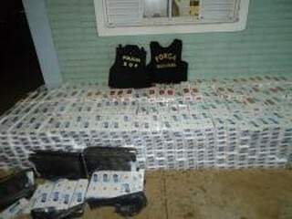 Mercadoria está avaliada em torno de R$ 52 mil, diz Polícia.  (Foto: divulgação) 