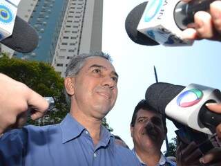 Reinaldo Azambuja anuncia hoje qual rumo tomará no segundo turno da eleição para prefeito de Campo Grande. (Foto: Minamar Junior)