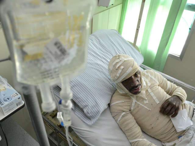 O milagre de Evaldo, 17 dias ap&oacute;s sobreviver a ataque de ladr&otilde;es
