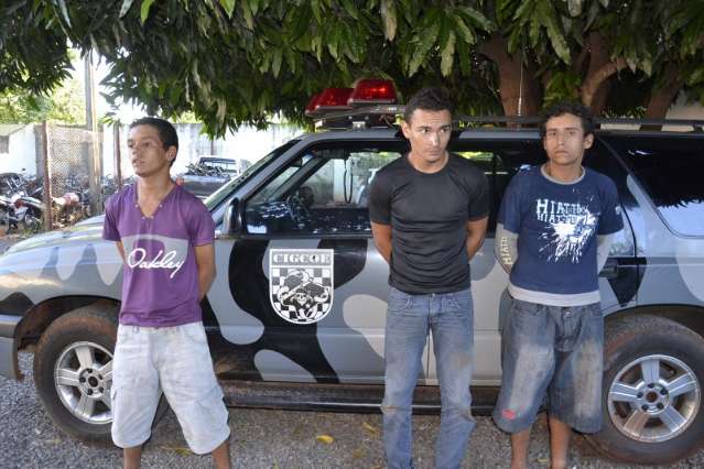 Presos bandidos especializados em furtar moto em Campo Grande 