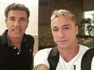 Ex-atacantes Careca e Paulo Nunes vão participar do jogo no Belmar Fidalgo (Foto: Reprodução - Istagram)