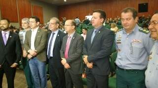Secretário José Carlos Barbosa participou de evento da Polícia Militar (Foto: Leonardo Rocha)