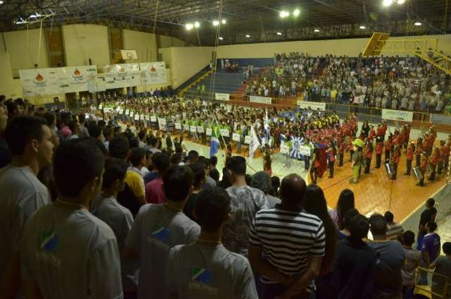 Em Curitiba, atletas de 12 a 14 anos representam MS nos Jogos da Juventude
