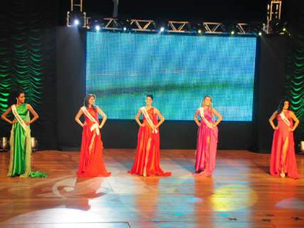 Definidas as 5 candidatas finalistas do Miss Mato Grosso do Sul